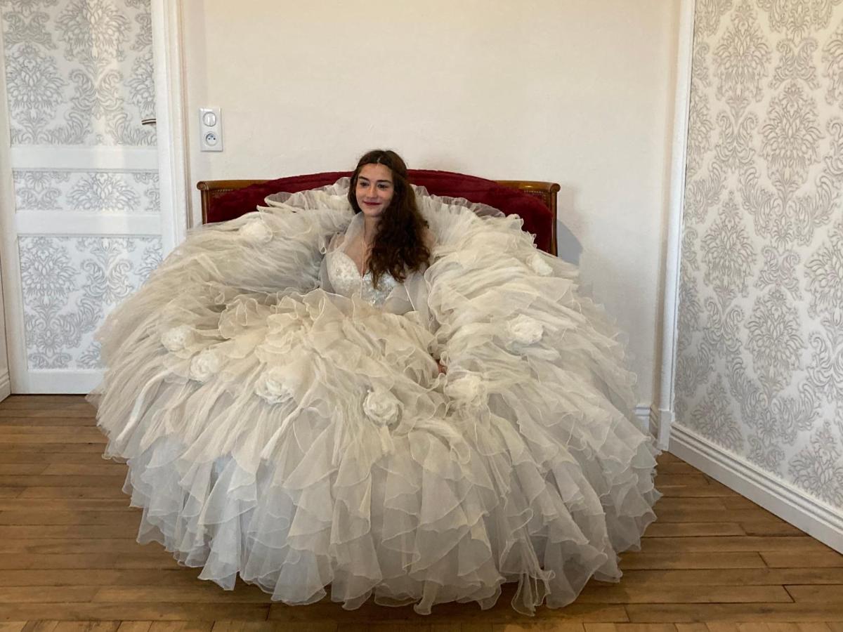 Chambre Romantique Dans Le Chateau De La Bouchatte Chazemais 外观 照片